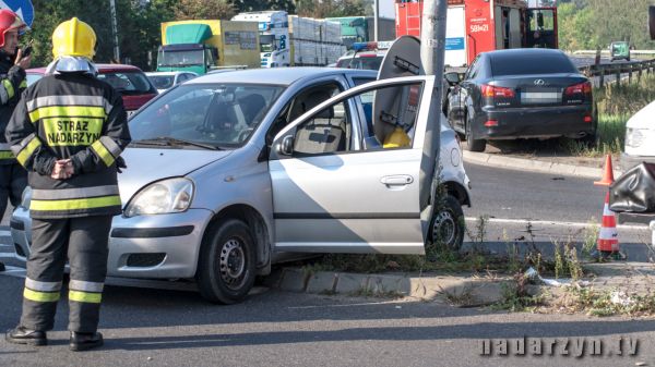 Dwie kolizje na początek tygodnia